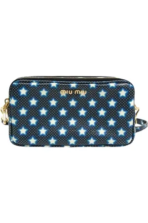 Miu Miu Pre-owned, Dames, Veelkleurig, ONE Size, Leer, Tweedehands leren schoudertassen
