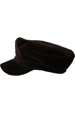 Low Classic Accessoires, Dames, Bruin, ONE Size, Katoen, Minimalist Newsboy Cap