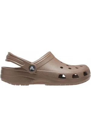 Crocs Schoenen, Dames, Bruin, 36 EU, Leer, Bruine Unisex Klomp