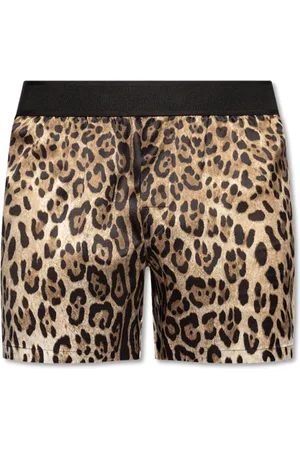 Dolce & Gabbana Ondergoed, Heren, Bruin, S, Zijden shorts