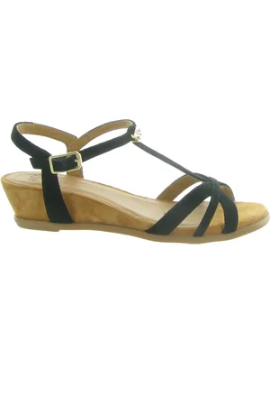 Unisa Schoenen, Dames, Zwart, 37 EU, Binar Casual Schoenen