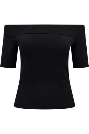 Alexander McQueen Blouses & Shirts, Dames, Zwart, S, Stijlvolle TOP voor Mannen