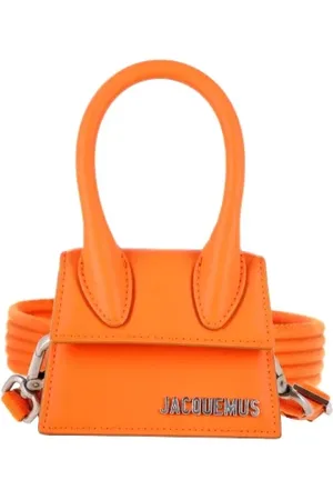 Jacquemus Pre-owned, Dames, Oranje, ONE Size, Leer, Pre-owned Leather crossbody-bags