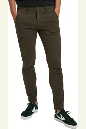 Gabba Jeans, Heren, Groen, W31 L34, Klassieke Chino Paul K3280 Dale