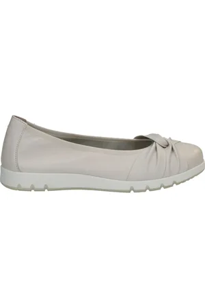 Caprice Schoenen, Dames, Wit, 37 EU, Witte Gesloten Ballerina