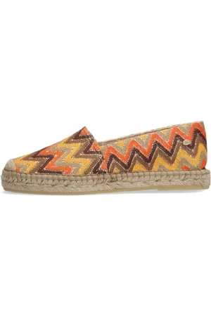 Fred de la Bretoniere Schoenen, Dames, Veelkleurig, 37 EU, Jute, Zigzag Espadrilles