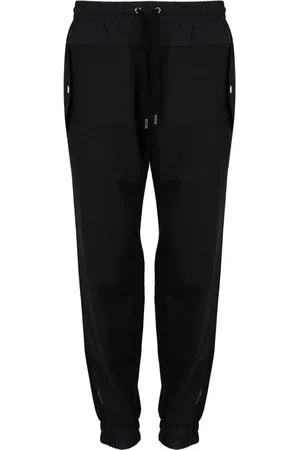 Les Hommes Broeken, Heren, Zwart, XL, Wol, Elegant Slim Fit Wool Broeken