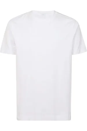 Malo Tops, Heren, Wit, M, Katoen, Witte Katoenen T-shirt