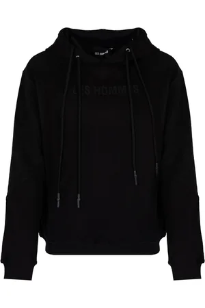 Les Hommes Sweatshirts & Hoodies, Heren, Zwart, S, Hoodie