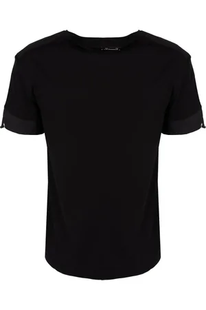 Les Hommes Tops, Heren, Zwart, 2Xl, Elegante Ronde Hals T-Shirt