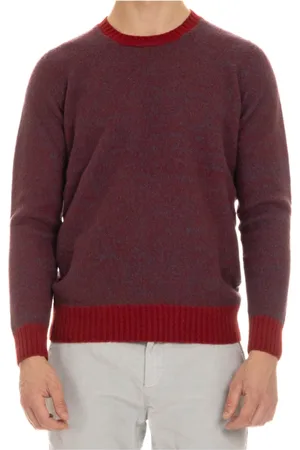 DRUMOHR Truien, Dames, Rood, 2Xl, Wol, Rode Sweater Hedendaagse Lijn