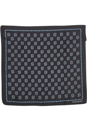 Saint Laurent Pre-owned, Dames, Veelkleurig, ONE Size, Pre-owned Silk scarves