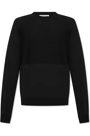 Jil Sander Truien, Heren, Zwart, S, Wol, Wollen Trui