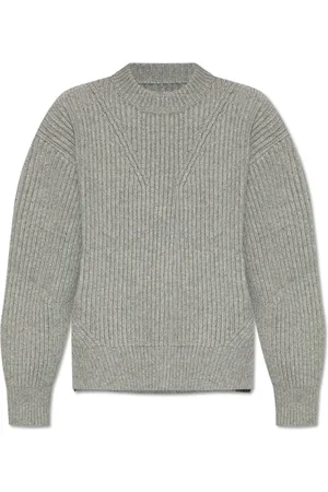 Jil Sander Truien, Dames, Grijs, S, Wol, Wollen Trui