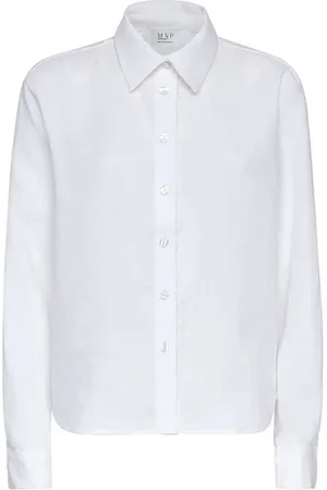 MVP Wardrobe Blouses & Shirts, Dames, Wit, S, Linnen, ST. Raphael Shirt