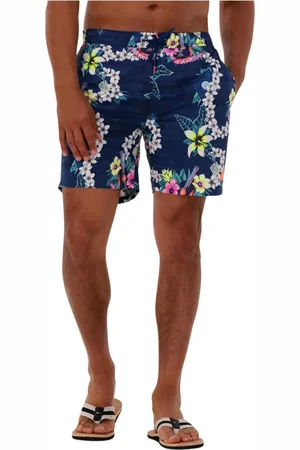 Scotch&Soda Badkleding, Heren, Veelkleurig, S, Polyester, Gedrukte Zwemshorts voor Heren