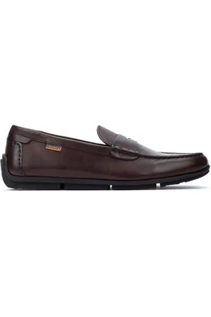 Pikolinos Schoenen, Heren, Bruin, 44 EU, Bruine Herenloafer - Conil Stijl