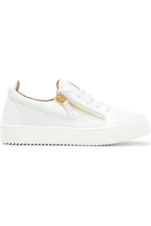 Giuseppe Zanotti Schoenen, Dames, Wit, 40 EU, Leer, Sneakers