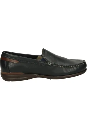 Fluchos Schoenen, Heren, Blauw, 42 EU, Klassieke Mocassins