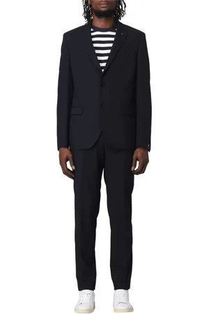 Manuel Ritz Pakken, Heren, Blauw, L, Elegante Jurk Samenstelling 100% Code 3430A3318233270-89