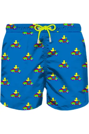 MC2 SAINT BARTH Badkleding, Heren, Veelkleurig, 2Xl, Polyester, Shorts en Boxers Polyester Samenstelling