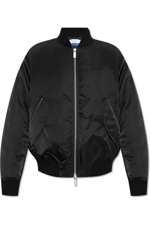 OFF-WHITE Jassen, Heren, Zwart, S, Polyester, Bomberjack