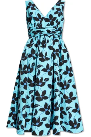 Kate Spade Kleedjes, Dames, Veelkleurig, M, Polyester, Bloemenpatroon jurk