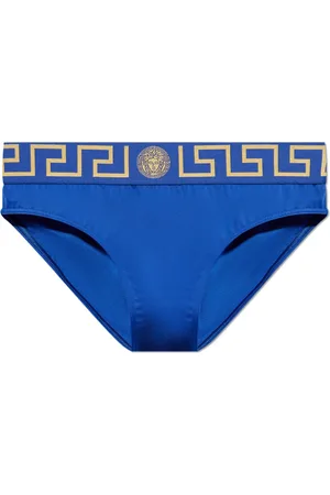 VERSACE Badkleding, Heren, Blauw, 3Xl, Zwembroek