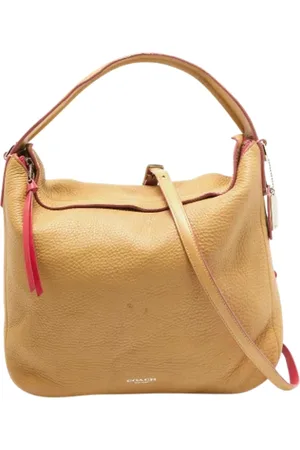 Coach Pre-owned, Dames, , ONE Size, Tweedehands leren handtassen