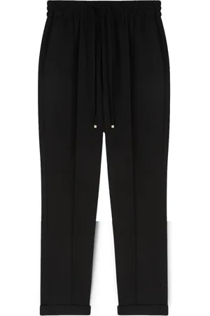 Motivi Broeken, Dames, Zwart, XS, Polyester, Flowing Scuba Crepe Joggers