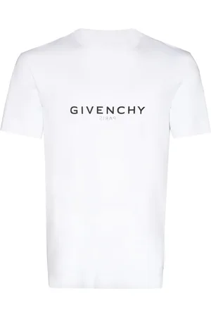 Givenchy Tops, Heren, Wit, 2Xl, Katoen, Archetype T-shirt