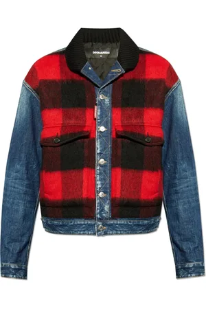 Dsquared2 Jassen, Heren, Veelkleurig, M, Denim, Denim Jas
