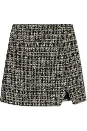 IRO Rokken, Dames, Grijs, S, Tweed, Tweed Rok `Bryan`