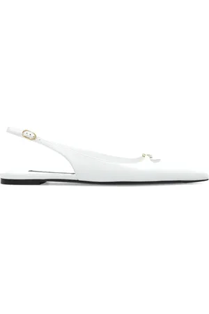 Dolce & Gabbana Schoenen, Dames, Wit, 38 EU, Ballerina