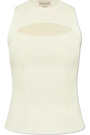 Alexander McQueen Tops, Dames, , S, Polyester, Cropped top