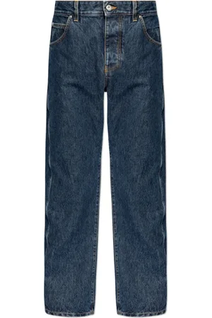 Salvatore Ferragamo Jeans, Heren, Blauw, L, Katoen, Jeans met logo