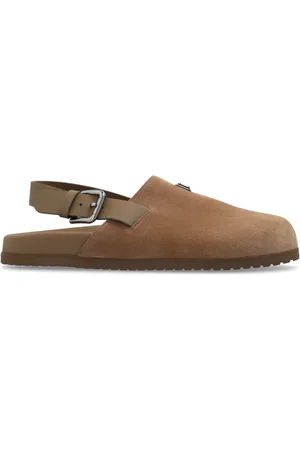 Dolce & Gabbana Schoenen, Heren, Bruin, 42 EU, Suède, Suède pantoffels
