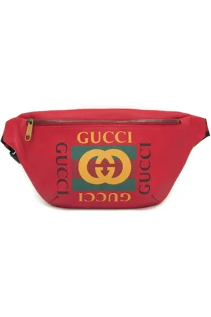 Gucci Pre-owned, Dames, Rood, ONE Size, Leer, Pre-owned Leather gucci-bags