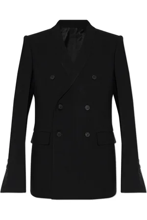 Rick Owens Jassen, Dames, Zwart, S, Wol, JMF Blazer