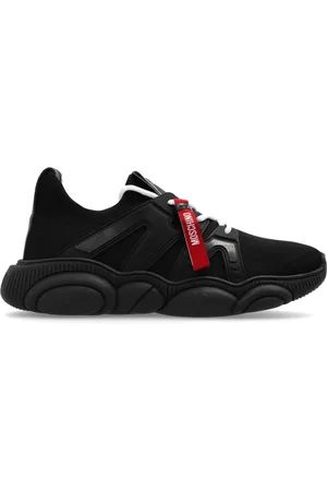 Moschino Schoenen, Heren, Zwart, 42 EU, Sneakers met logo