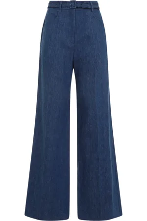 GABRIELA HEARST Broeken, Dames, Blauw, S, Denim, Denim Norman Pant