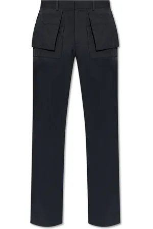 Helmut Lang Broeken, Heren, Blauw, W29, Katoen, Auto broek