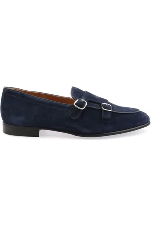 Berwick Schoenen, Heren, Blauw, 43 EU, Suède, Blauwe Suède Veterschoenen Ss 23