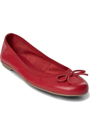 Sofie Schnoor Schoenen, Dames, Rood, 36 EU, Rode ballerina schoenen met strikdetail