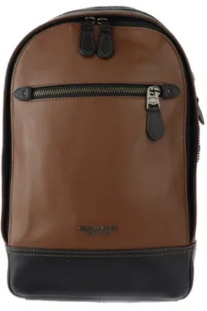 Coach Pre-owned, Dames, Bruin, ONE Size, Pre-owned Fabric backpacks