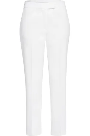 Ivy & Oak Broeken, Dames, Wit, 5Xl, Polyester, Enkellange Pippa broek