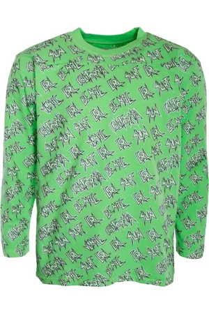 ERL Tops, Heren, Groen, L, Long Sleeve Tops