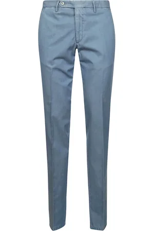 ROTA Broeken, Heren, Blauw, M, Denim, Lichtblauwe Denim Broek met Zakken