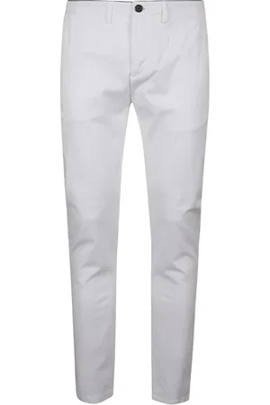 DEPARTMENT FIVE Broeken, Heren, Wit, W32, Moderne Mike Chinos in wit