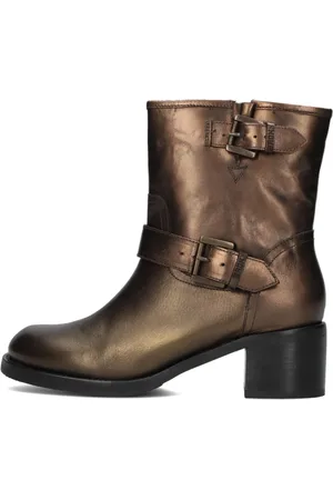 Bronx Schoenen, Dames, Bruin, 36 EU, Edgy Bikerboots New-Camperos